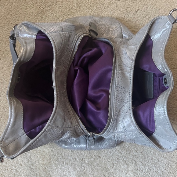 Coach Madison Maggie Hobo - Silver - Picture 2 of 14